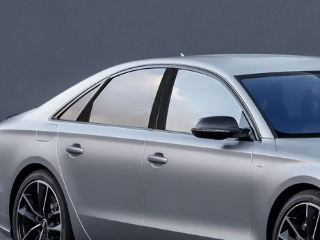 audi s8 2013-2018 Brushed Aluminum Black Pillar Cover Diagram