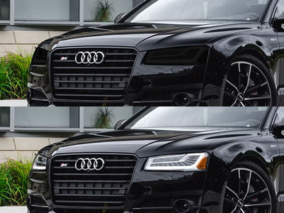 audi s8 2015-2018 Headlight Tint Appearance
