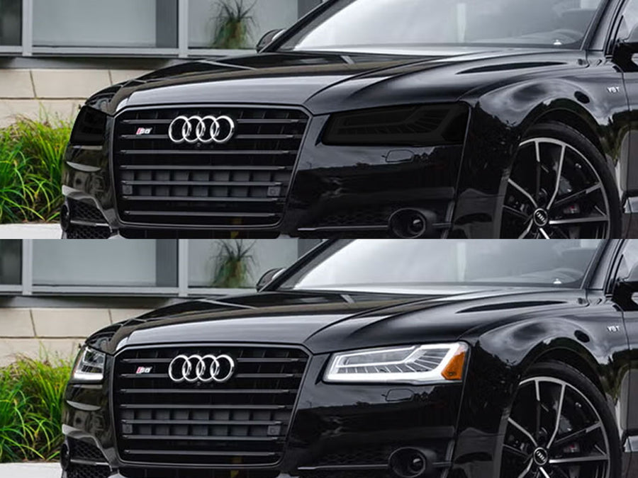 audi s8 2015-2018 Headlight Tint Appearance