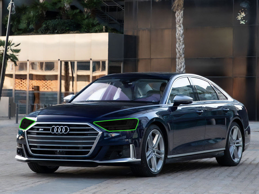 audi s8 2020-2021 Headlight Tint Location