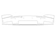 s8 Avery Dennison Clear Bra Door Cup Precut PPF Diagram