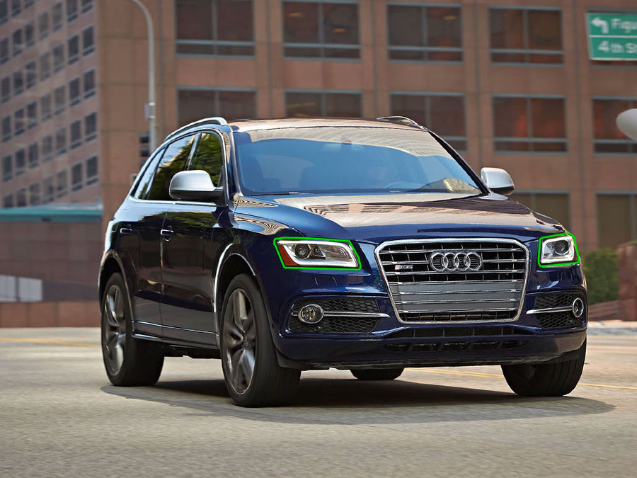 audi sq5 2014-2017 Headlight Protection Installation Location