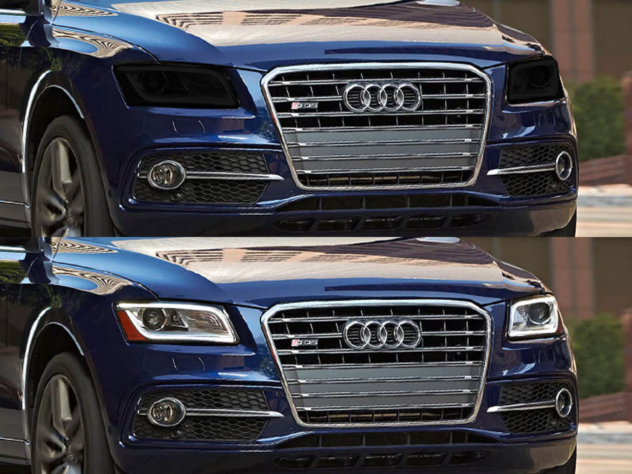 audi sq5 2014-2017 Headlight Tint Appearance