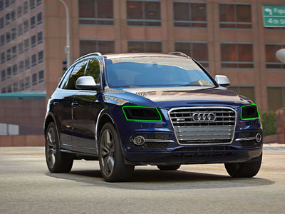 audi sq5 2014-2017 Headlight Tint Location
