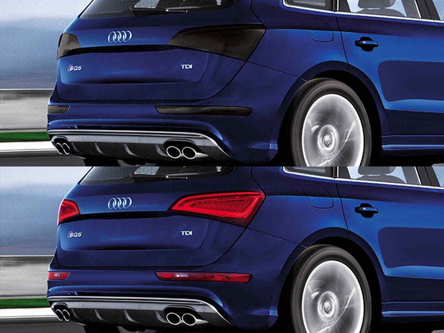 sq5 Before and After Smoked Taillights