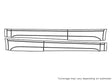 sq5 Avery Dennison Clear Bra Door Cup Precut PPF Diagram