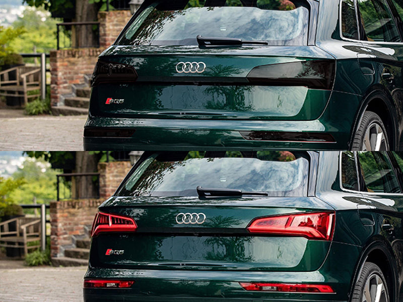 sq5 Before and After Smoked Taillights