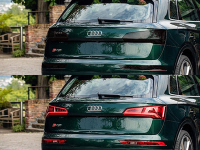 sq5 Before and After Smoked Taillights