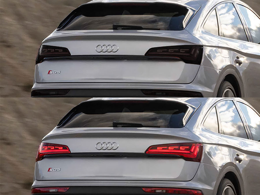 sq5 Before and After Smoked Taillights