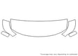 tt Avery Dennison Clear Bra Hood Precut PPF Diagram
