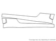 tt Avery Dennison Clear Bra Door Cup Precut PPF Diagram