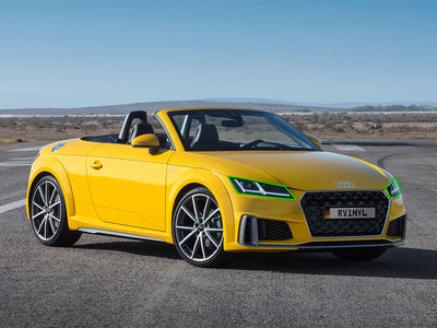 audi tt 2016-2023 Headlight Protection Installation Location