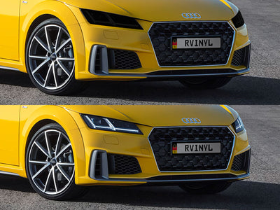 audi tt 2016-2023 Headlight Tint Appearance