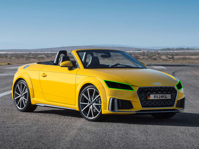 audi tt 2016-2023 Headlight Tint Location