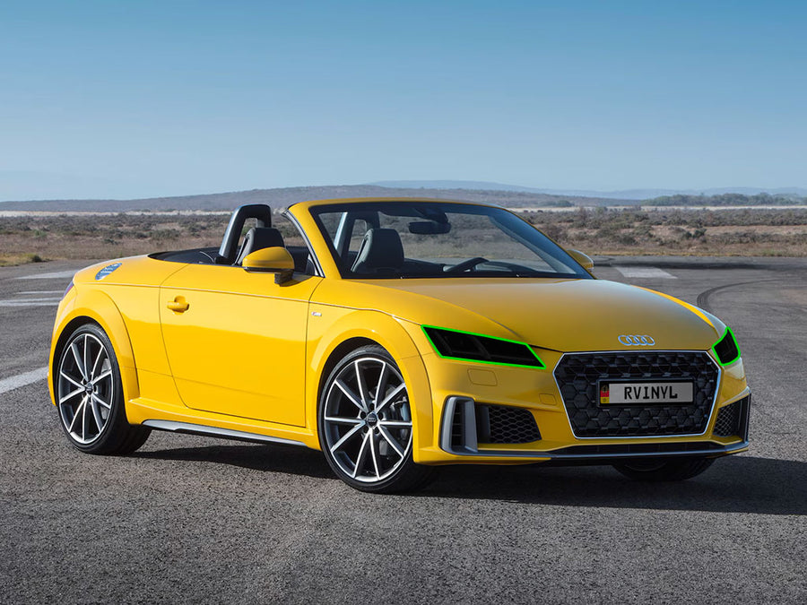 audi tt 2016-2023 Headlight Tint Location