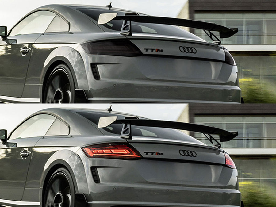 tt Before and After Smoked Taillights