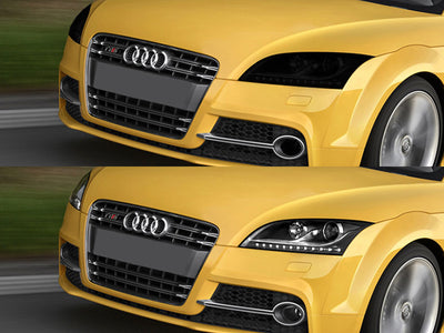 audi tts 2009-2015 Headlight Tint Appearance