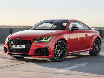 audi tts 2016-2023 Headlight Protection Installation Location