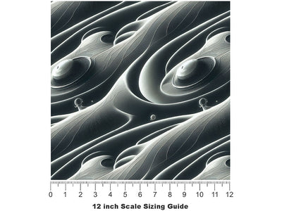 Audio Brainwashing Science Fiction Vinyl Film Pattern Size 12 inch Scale~Rwraps Audio Brainwashing Science Fiction Sizing Chart~2