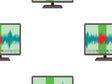 Audio Editing Technology Vinyl Wrap Pattern~Rwraps Series 914 Digitally Printed Vinyl Wrap~0