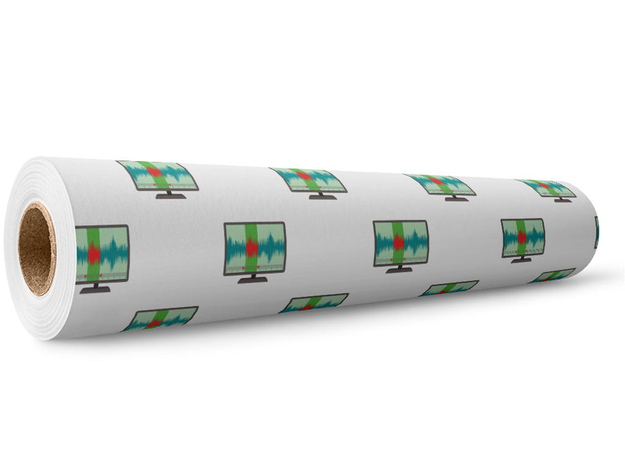 Audio Editing Technology Wrap Film Wholesale Roll~Rwraps Series 914 Digitally Printed Vinyl Roll~5