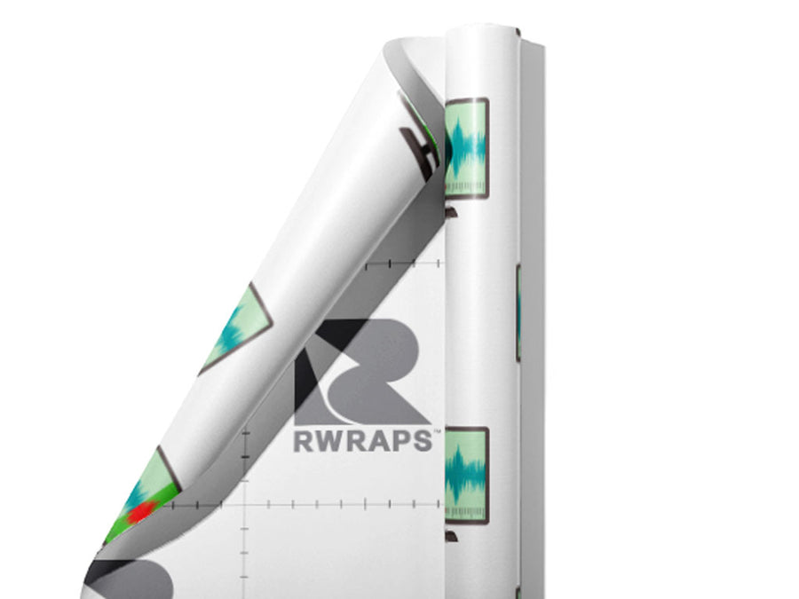 Audio Editing Technology Wrap Film Sheets~Rwraps Series 914 Audio Editing Technology Scrolled Sheet~4