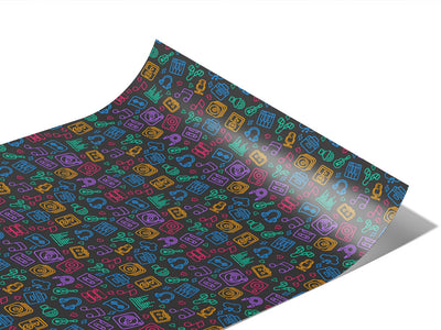 Audio Export Music Vinyl Wraps~Rwraps Series 914 Digitally Printed Vinyl Wrap~0