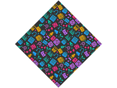Audio Input Music Vinyl Wrap Pattern