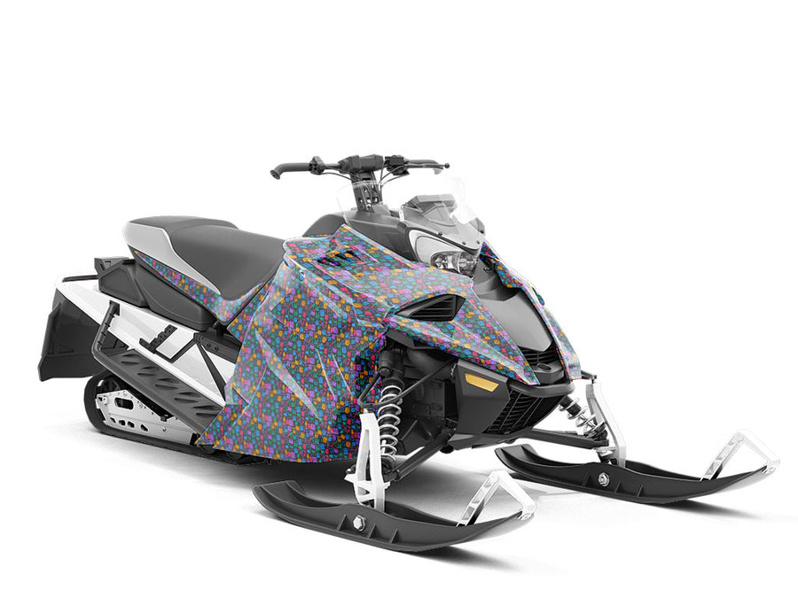 Audio Input Music Custom Wrapped Snowmobile
