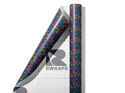 Audio Input Music Wrap Film Sheets~Rwraps Series 914 Audio Input Music Scrolled Sheet~3