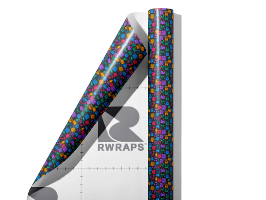 Audio Input Music Wrap Film Sheets~Rwraps Series 914 Audio Input Music Scrolled Sheet~3