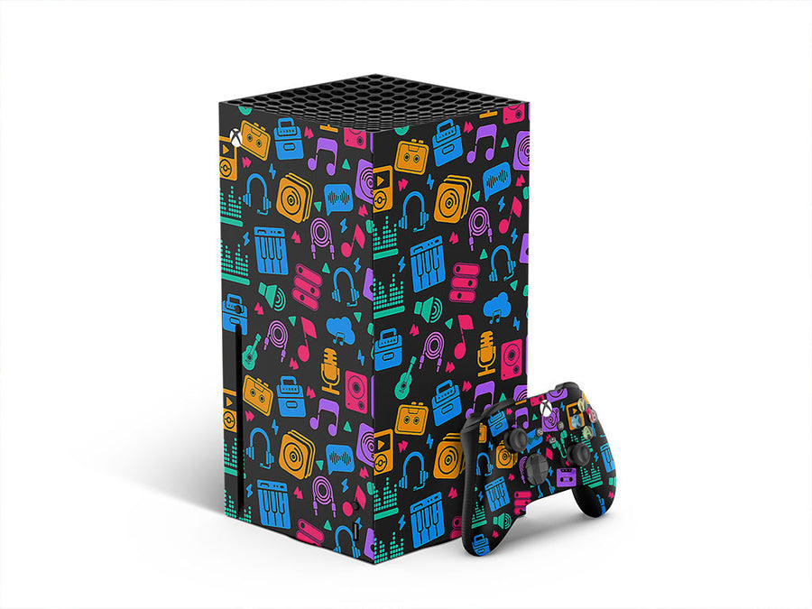 audio input music XBOX DIY Decal