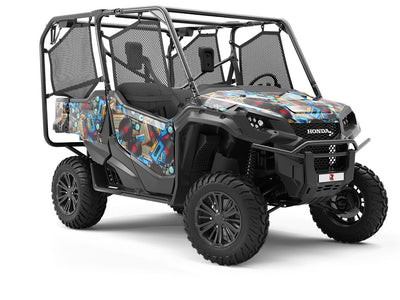 Audio Playback Music Utility Vehicle Vinyl Wrap