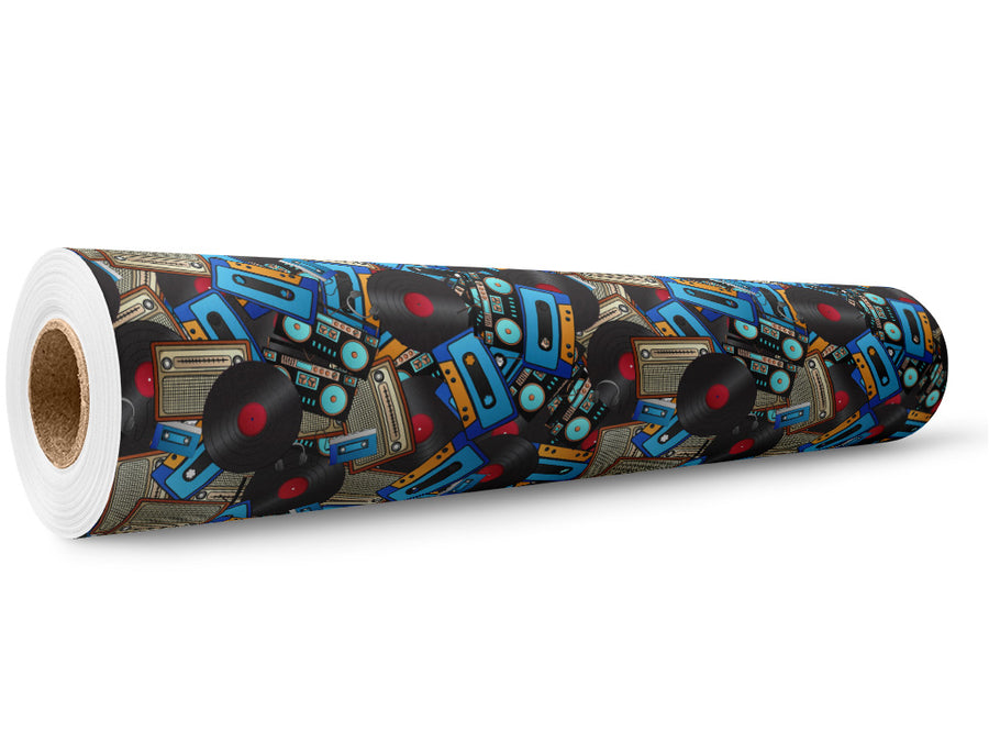 Audio Playback Music Wrap Film Wholesale Roll~Rwraps Series 914 Digitally Printed Vinyl Roll~5