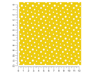 aureolin yellow polka dot 1ft x 1ft Craft Sheets
