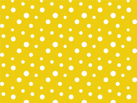 Aureolin Yellow Polka Dot Vinyl Wrap Pattern~Rwraps Series 914 Digitally Printed Vinyl Wrap~0