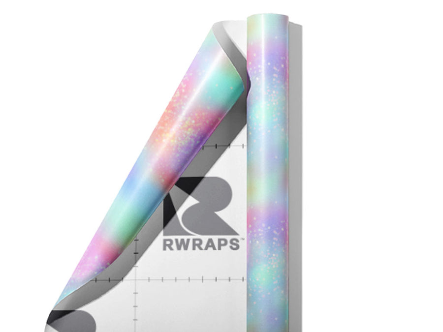 Aurora Australis Gemstone Wrap Film Sheets~Rwraps Series 914 Aurora Australis Gemstone Scrolled Sheet~3