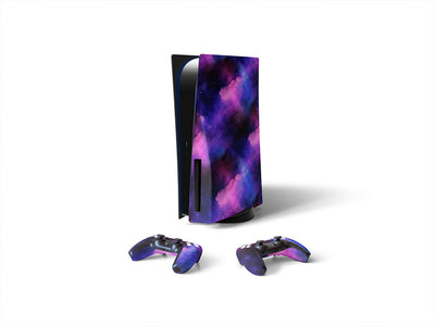 aurora borealis galaxy Sony PS5 DIY Skin