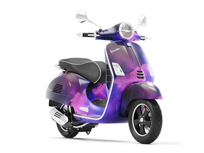 Aurora Borealis Galaxy Vespa Scooter Wrap Film