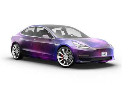 Aurora Borealis Galaxy Vehicle Vinyl Wrap