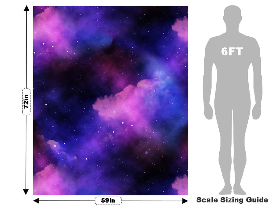 Aurora Borealis Galaxy Vehicle Wrap Scale~Rwraps Series 914 Aurora Borealis Galaxy Measurements~2