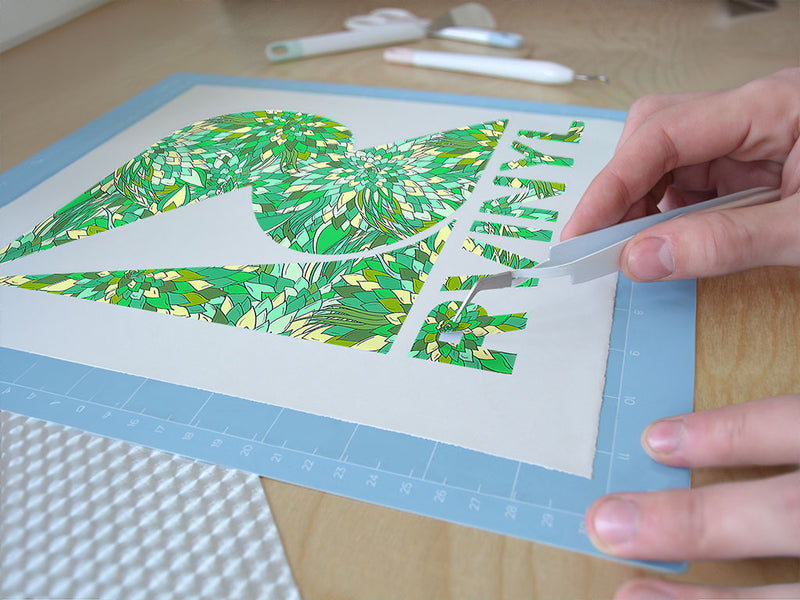 austere aranyani floral Easy Weed Craft Vinyl