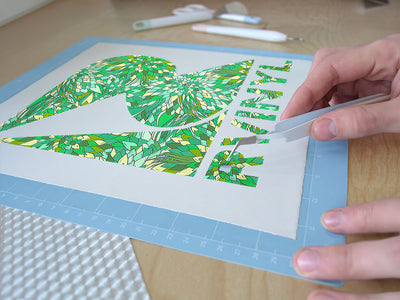austere aranyani floral Easy Weed Craft Vinyl