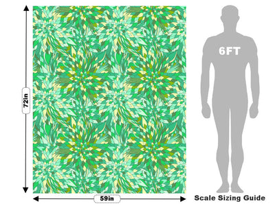 Austere Aranyani Floral Vehicle Wrap Scale~Rwraps Series 914 Austere Aranyani Floral Measurements~1