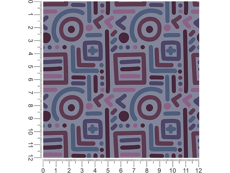 austere principe abstract geometric 1ft x 1ft Craft Sheets