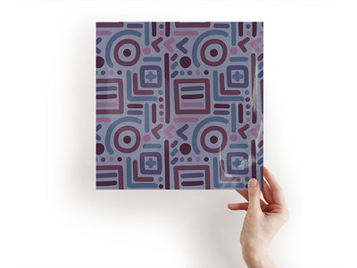 austere principe abstract geometric Craft Sheets