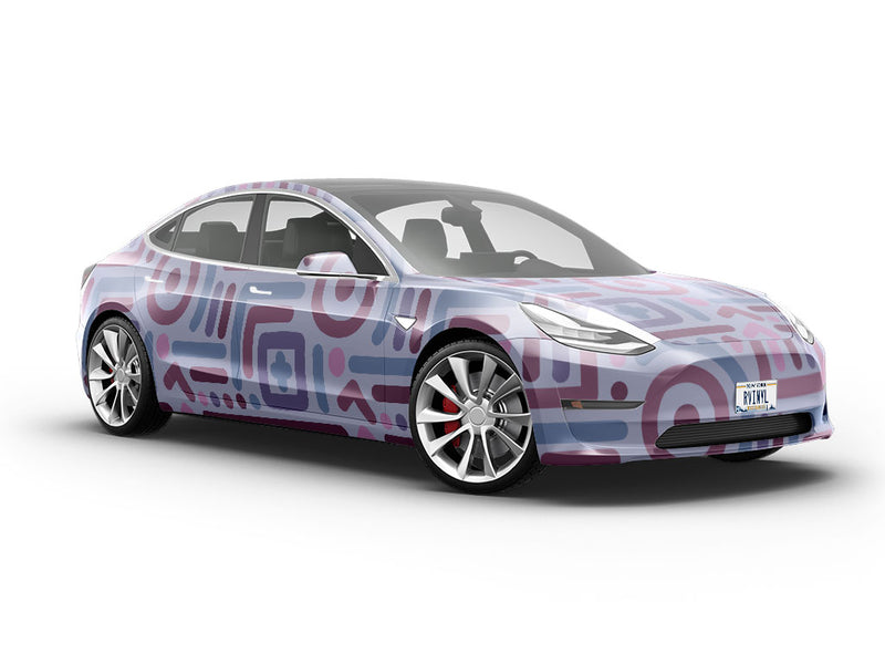 Austere Principe Abstract Vehicle Vinyl Wrap