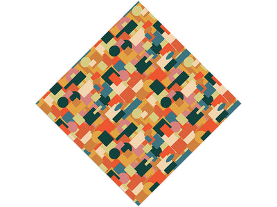 Autumn Abstractions Mosaic Vinyl Wrap Pattern
