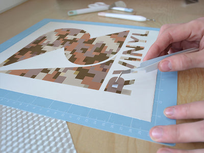 autumn approaches pixel Easy Weed Craft Vinyl