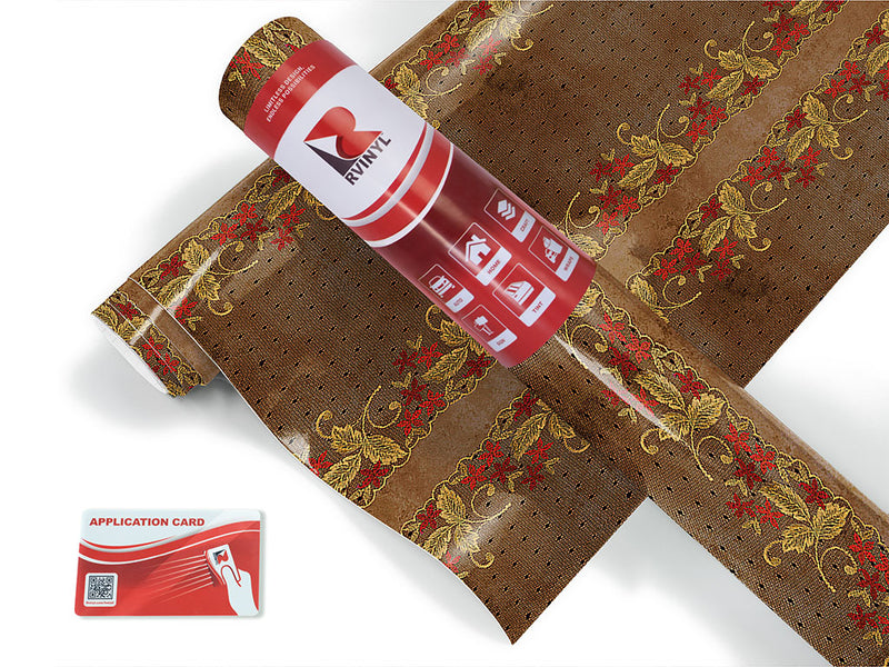 autumn embroidery gothic Craft Vinyl Roll